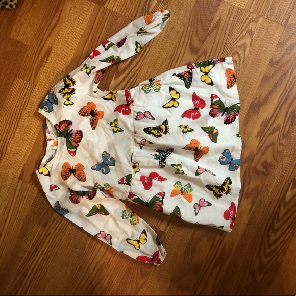 Other - WHITE BUTTERFLY DRESS | SIZE 5 🦋
